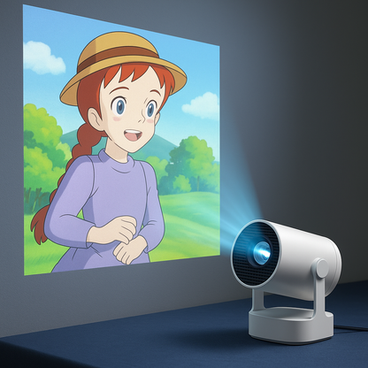 Proiettore 4K Ultra HD – Cinema Portatile ad Alta Definizione