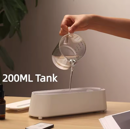 Diffusore d’Aromi con Effetto Fiamma a 7 Colori